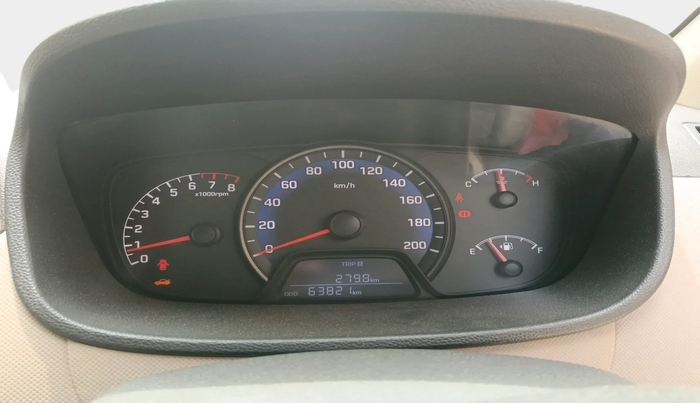 2015 Hyundai Xcent BASE 1.2, Petrol, Manual, 63,821 km, interior