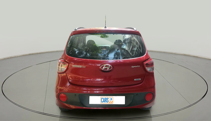 2017 Hyundai Grand i10 SPORTZ (O) AT 1.2 KAPPA VTVT, Petrol, Automatic, 52,046 km, exterior