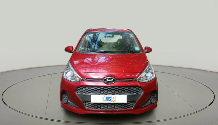 2017 Hyundai Grand i10 SPORTZ (O) AT 1.2 KAPPA VTVT, Petrol, Automatic, 52,046 km, exterior