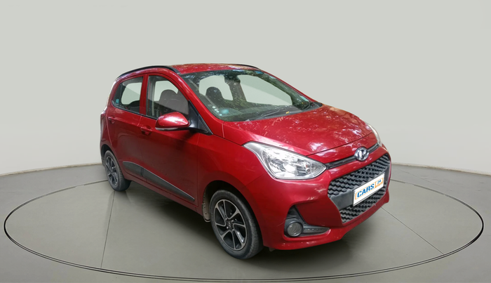 2017 Hyundai Grand i10 SPORTZ (O) AT 1.2 KAPPA VTVT, Petrol, Automatic, 52,046 km, exterior