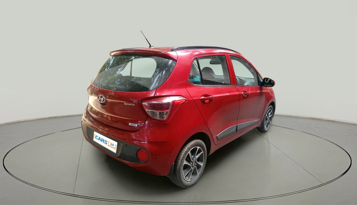 2017 Hyundai Grand i10 SPORTZ (O) AT 1.2 KAPPA VTVT, Petrol, Automatic, 52,046 km, exterior