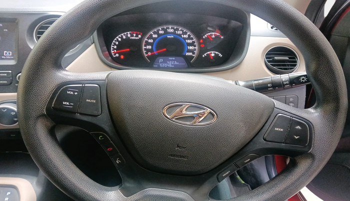 2017 Hyundai Grand i10 SPORTZ (O) AT 1.2 KAPPA VTVT, Petrol, Automatic, 52,046 km, interior
