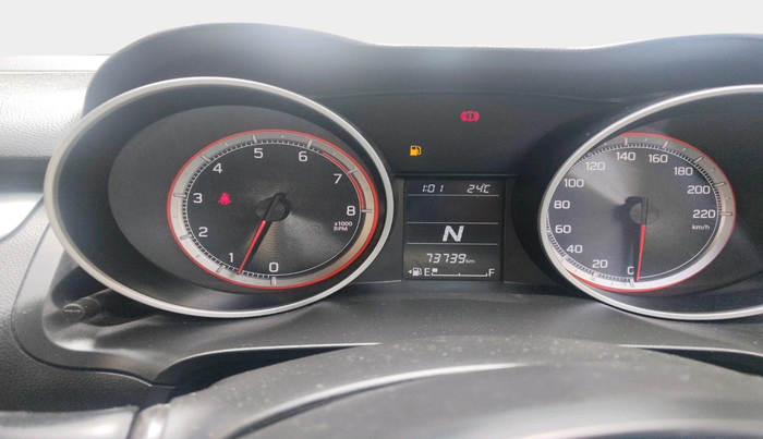 2018 Maruti Swift ZXI AMT, Petrol, Automatic, 73,739 km, interior