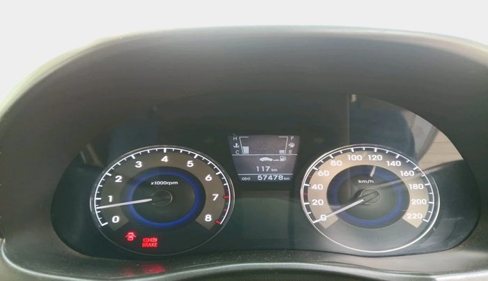 2011 Hyundai Verna FLUIDIC 1.6 VTVT SX, Petrol, Manual, 57,478 km, interior