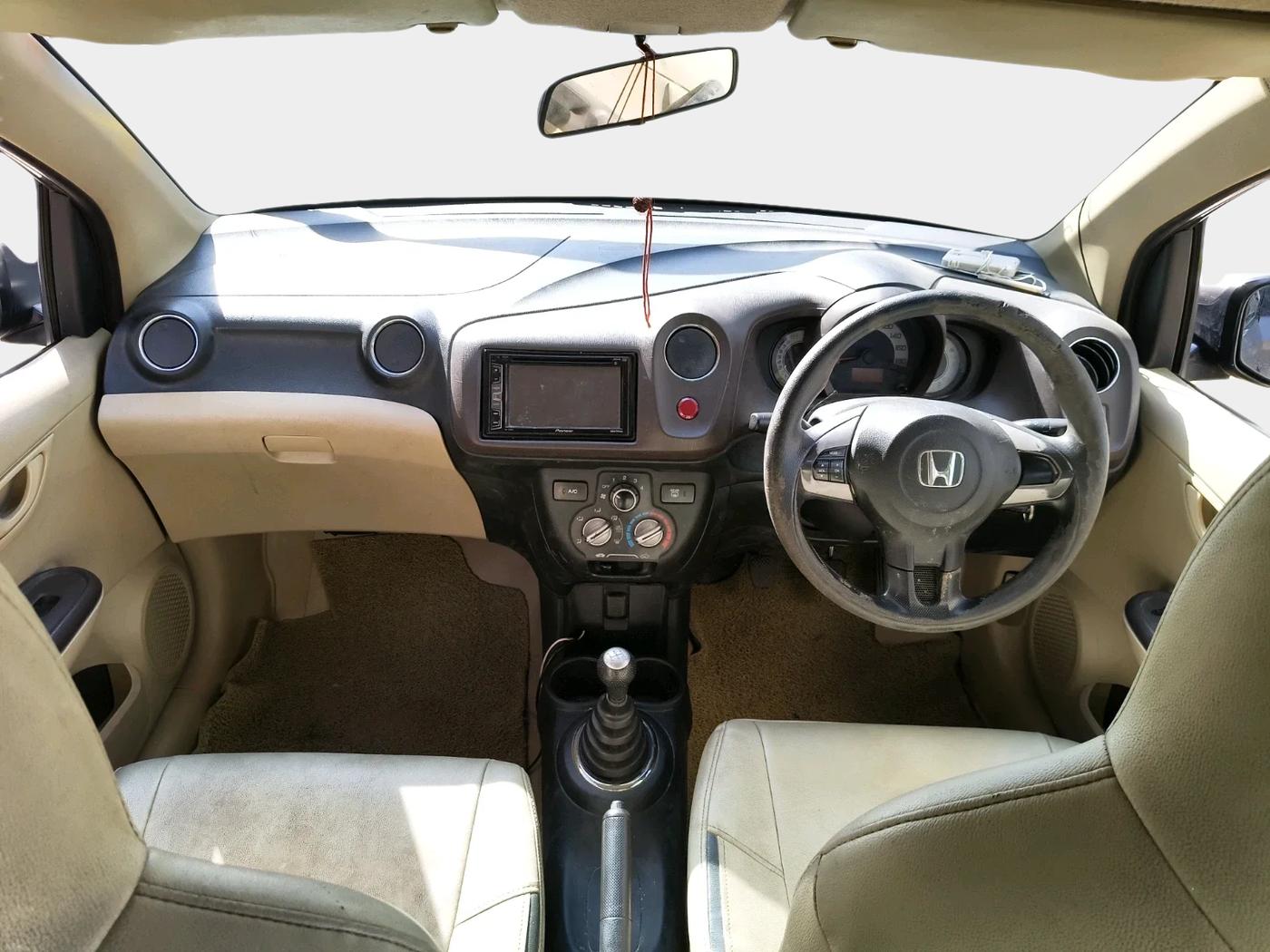 2013 Honda Brio S MT, Petrol, Manual, 61,896 km, interior