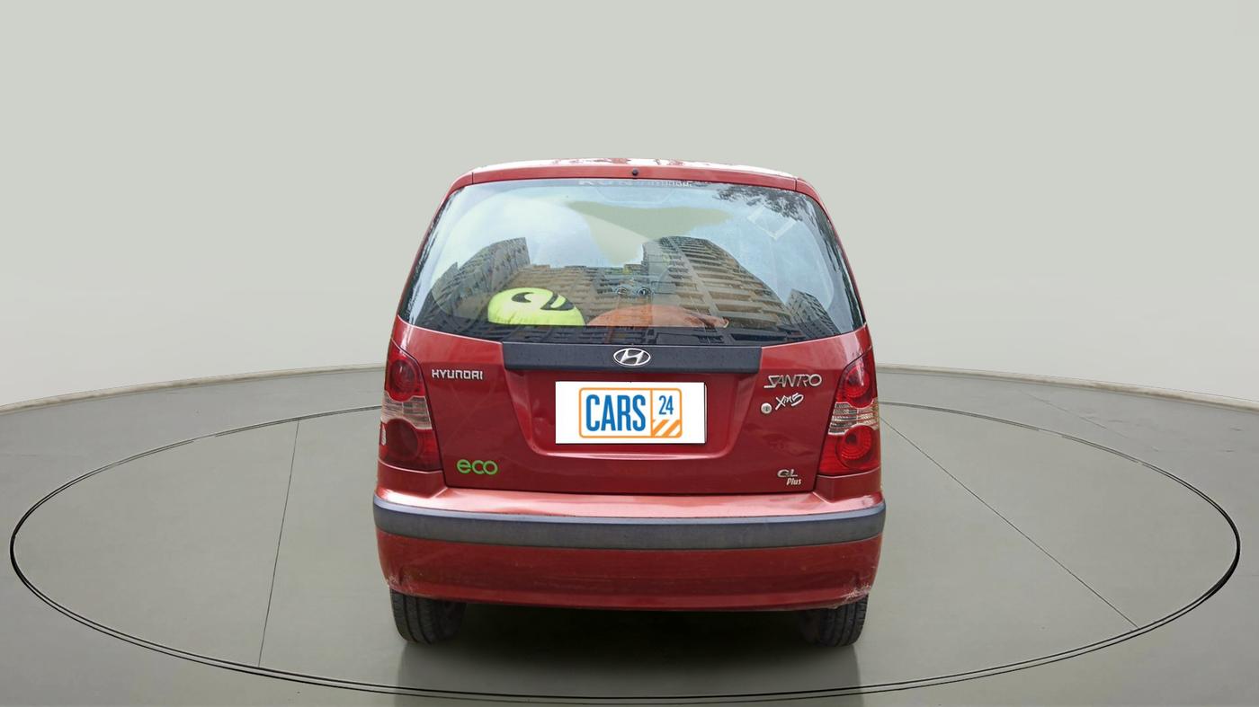2012 Hyundai Santro Xing GL PLUS LPG, Petrol, Manual, 41,653 km, exterior