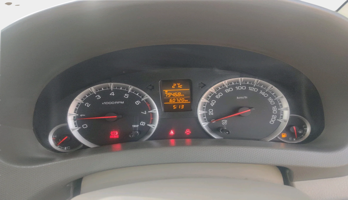 2017 Maruti Ertiga ZXI+, Petrol, Manual, 60,720 km, interior