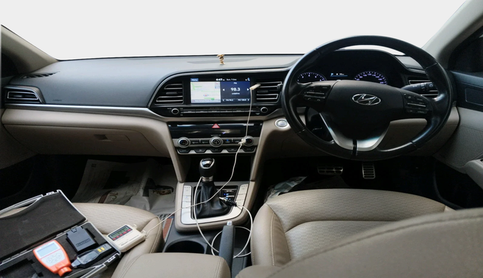 2021 Hyundai New Elantra 2.0 SX(O) AT PETROL, Petrol, Automatic, 27,111 km, interior