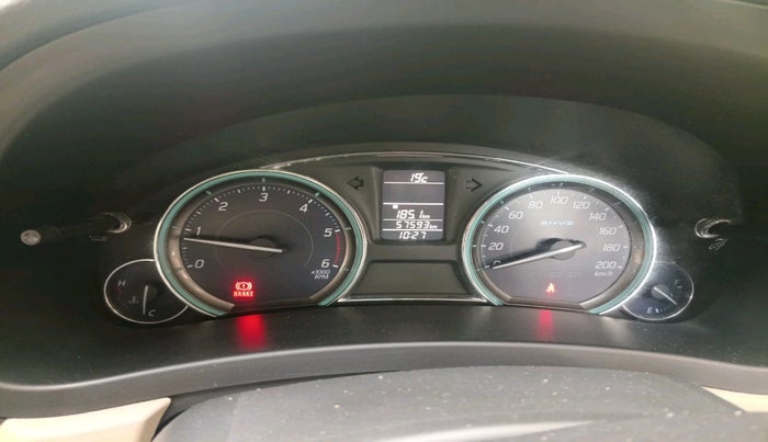 2016 Maruti Ciaz ZDI+ SHVS, Diesel, Manual, 57,593 km, interior