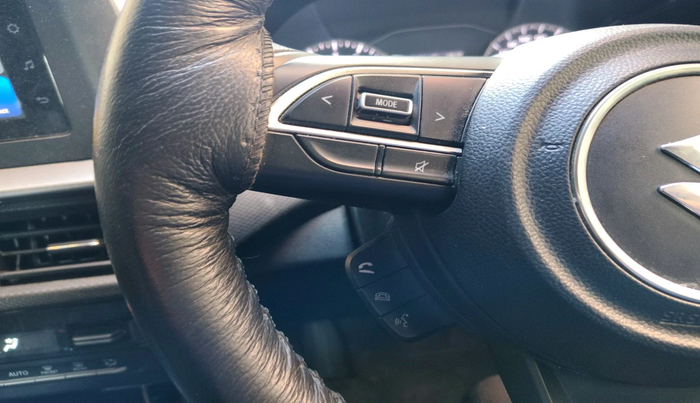 2022 Maruti BREZZA VXI AT SMART HYBRID, Petrol, Automatic, 10,191 km, interior