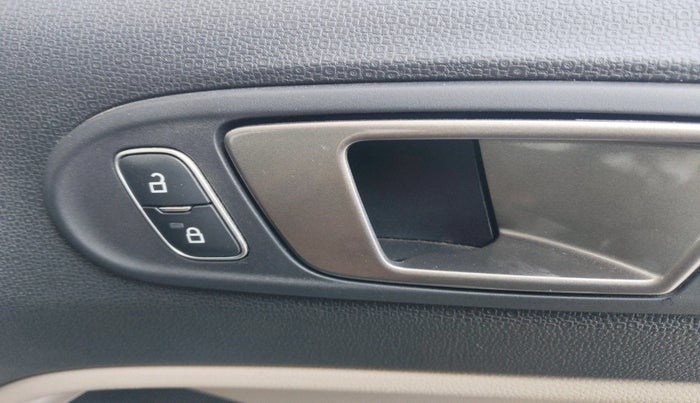 2019 Ford Ecosport TITANIUM 1.5L PETROL, Petrol, Manual, 31,636 km, interior