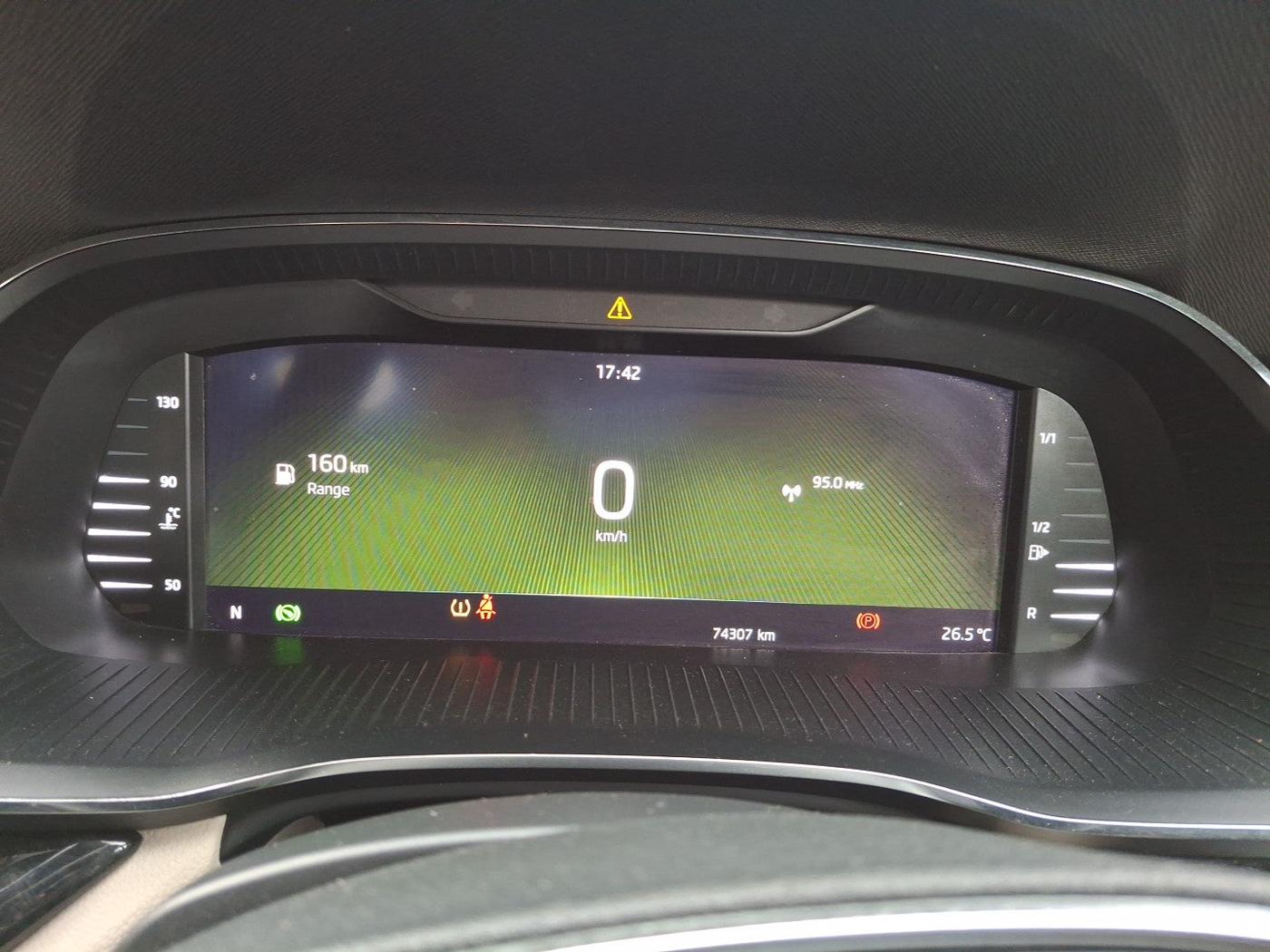 2021 Skoda Octavia L&K 2.0 AT, Petrol, Automatic, 74,307 km, interior