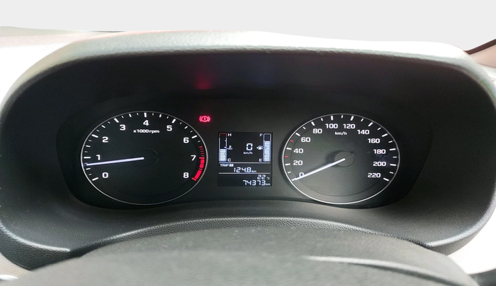 2017 Hyundai Creta SX PLUS 1.6 PETROL, Petrol, Manual, 74,373 km, interior