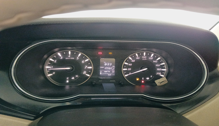 2015 Tata Zest XT PETROL, Petrol, Manual, 1,05,604 km, interior