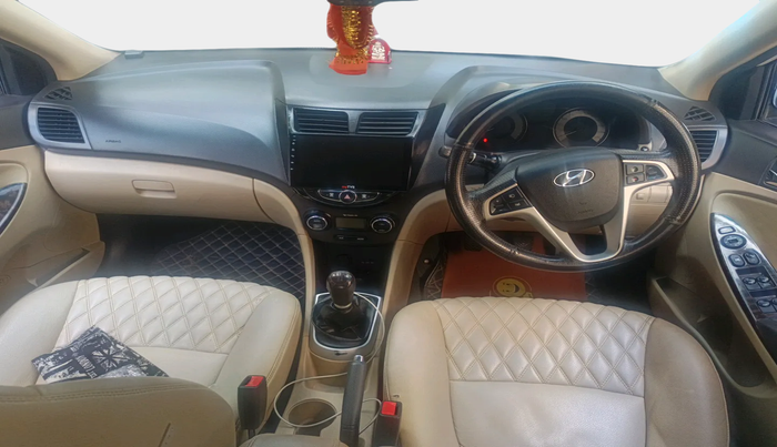 2013 Hyundai Verna FLUIDIC 1.6 VTVT SX, Petrol, Manual, 69,720 km, interior