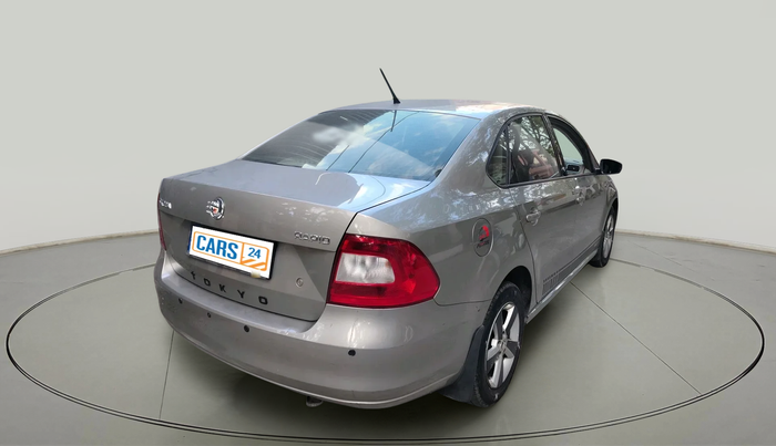 2016 Skoda Rapid 1.6 MPI STYLE PLUS AT, Petrol, Automatic, 74,351 km, exterior