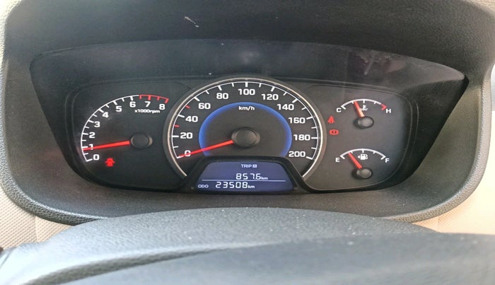 2015 Hyundai Grand i10 SPORTZ 1.2 KAPPA VTVT, Petrol, Manual, 23,508 km, interior