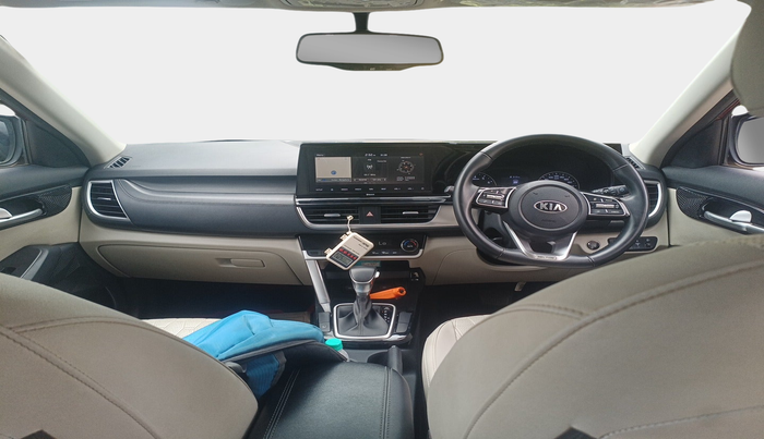 2020 KIA SELTOS HTX IVT 1.5 PETROL, Petrol, Automatic, 37,469 km, interior