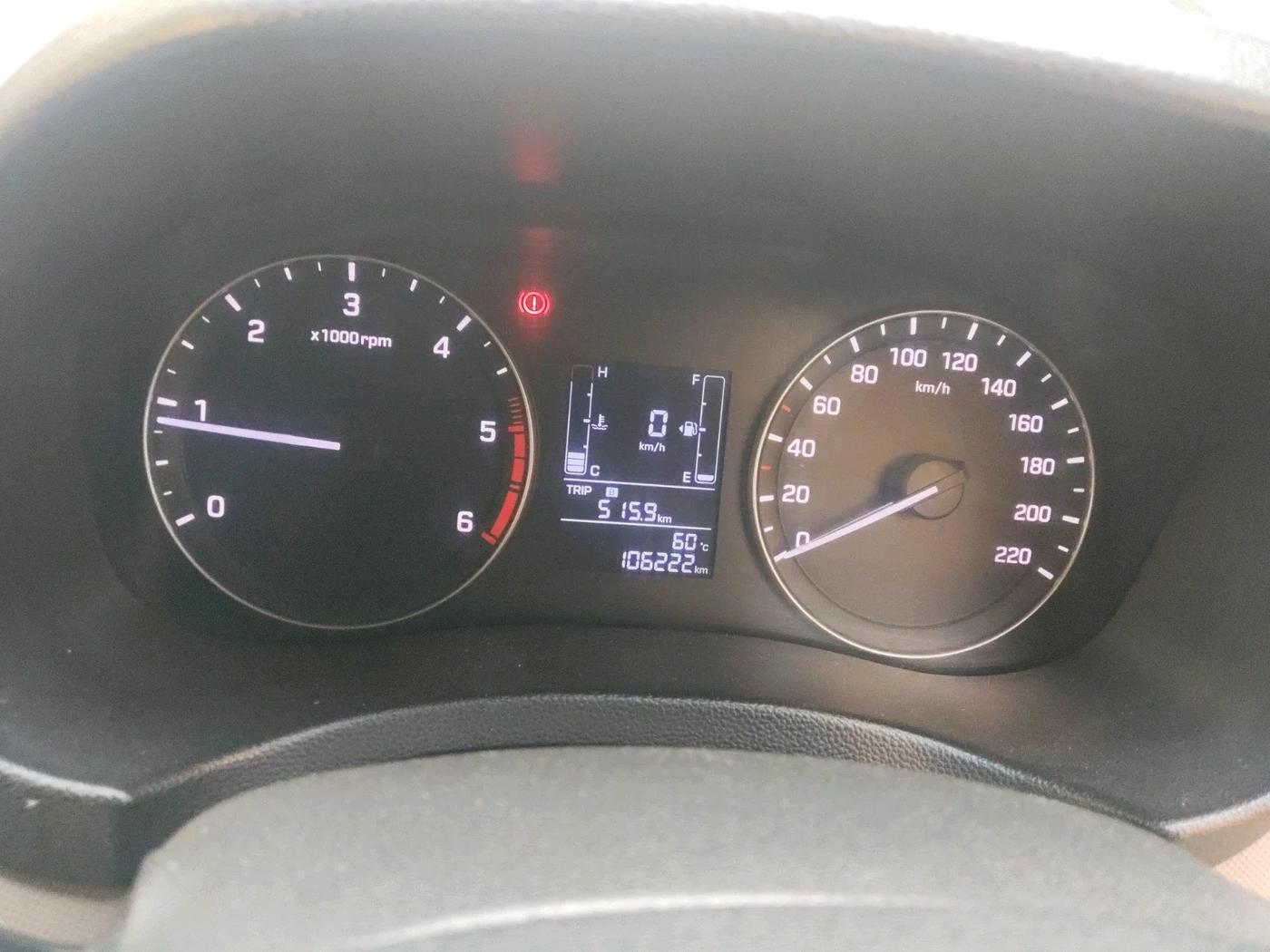 2018 Hyundai Creta SX 1.6 DIESEL, Diesel, Manual, 1,12,400 km, interior