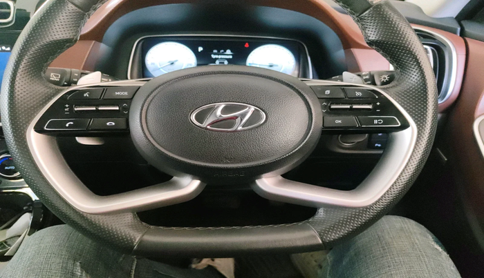 2022 Hyundai ALCAZAR 1.5 SIGNATURE (O) AT 7STR, Diesel, Automatic, 75,933 km, interior