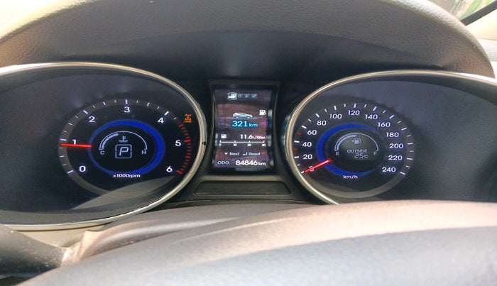 2014 Hyundai Santa Fe 4 WD AT, Diesel, Automatic, 84,846 km, interior