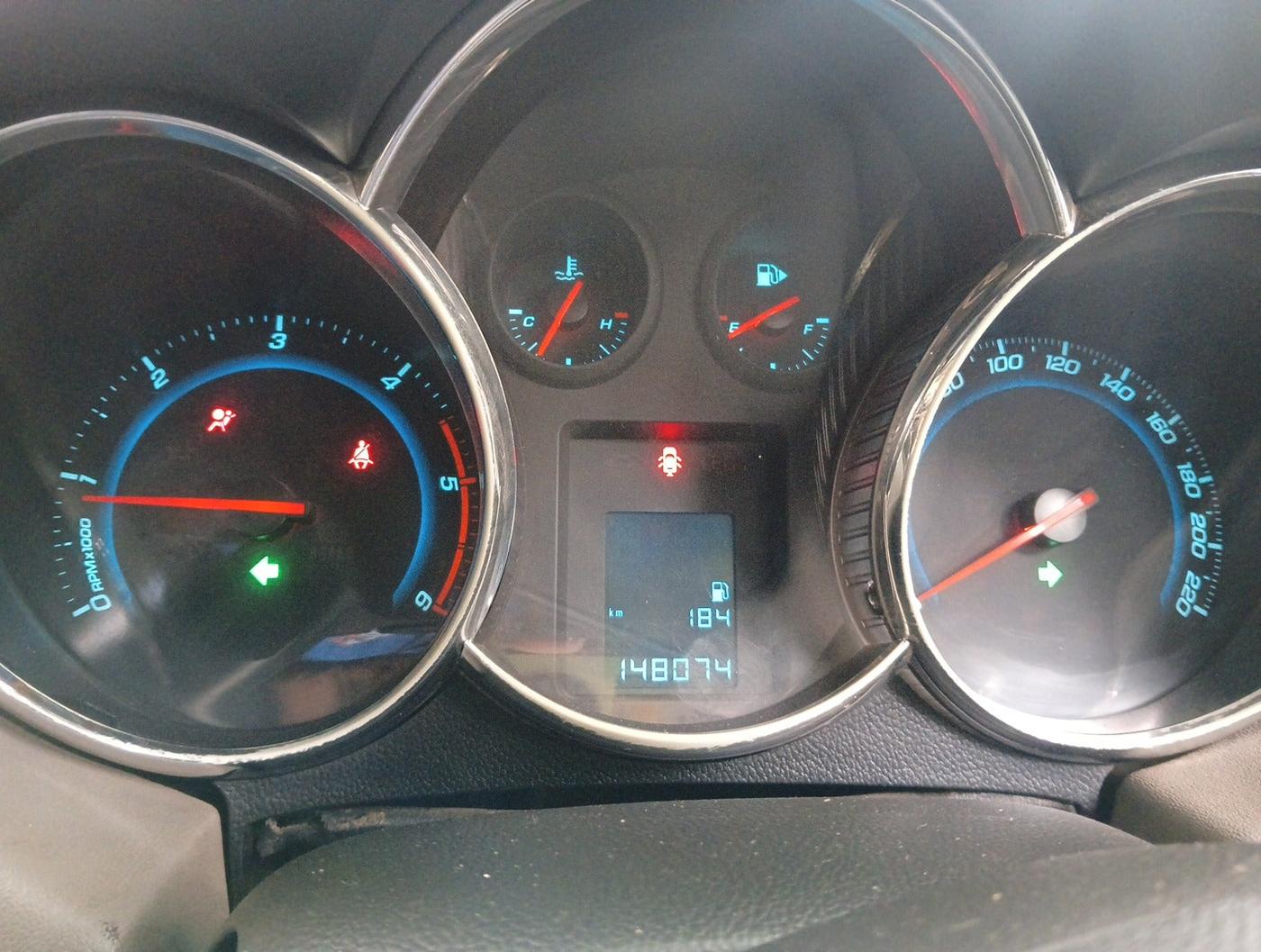 2014 Chevrolet Cruze LTZ, Diesel, Manual, 1,48,074 km, interior