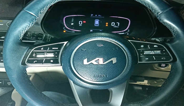 2022 KIA CARENS LUXURY PLUS 1.4 PETROL DCT 7 STR, Petrol, Automatic, 32,665 km, interior