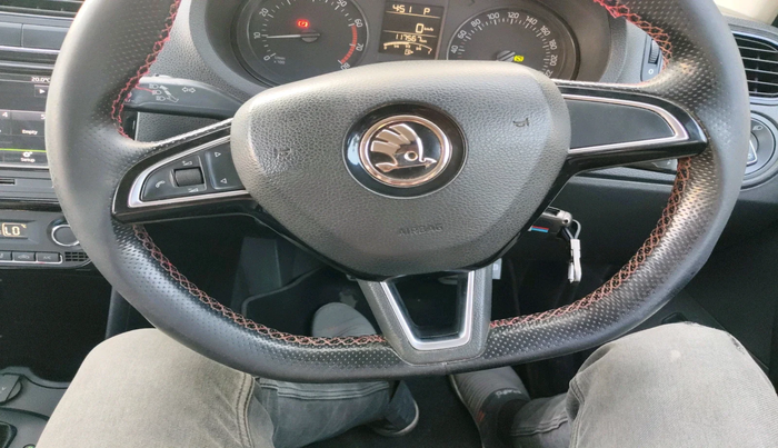 2018 Skoda Rapid STYLE 1.6 MPI AT, Petrol, Automatic, 1,17,567 km, interior