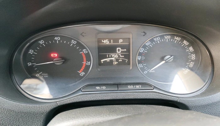 2018 Skoda Rapid STYLE 1.6 MPI AT, Petrol, Automatic, 1,17,567 km, interior