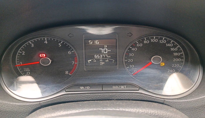 2016 Volkswagen Polo HIGHLINE1.2L, Petrol, Manual, 65,377 km, interior