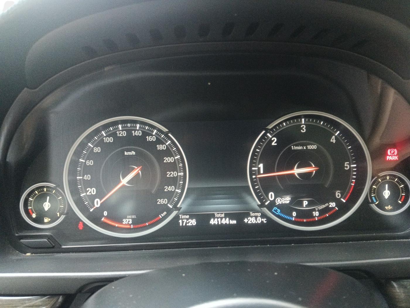 2015 BMW 5 Series 520D LUXURY LINE, Diesel, Automatic, 44,536 km, interior