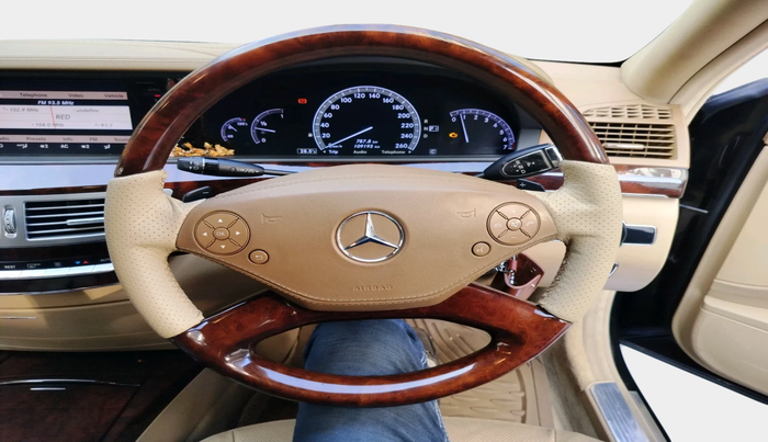 2010 Mercedes Benz S Class 350 L, Petrol, Automatic, 1,09,193 km, interior