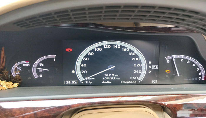 2010 Mercedes Benz S Class 350 L, Petrol, Automatic, 1,09,193 km, interior