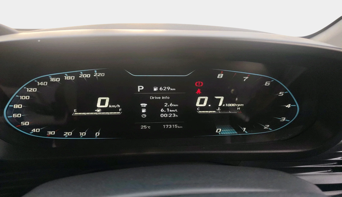 2024 Hyundai NEW I20 Sportz (O) 1.2 IVT, Petrol, Automatic, 17,315 km, interior