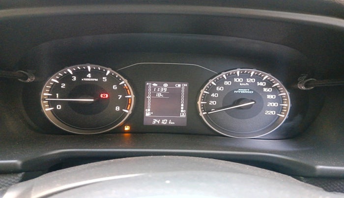 2023 Maruti BREZZA VXI SMART HYBRID, Petrol, Manual, 34,101 km, interior