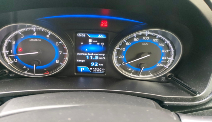 2017 Maruti Baleno ZETA CVT PETROL 1.2, Petrol, Automatic, 30,965 km, interior