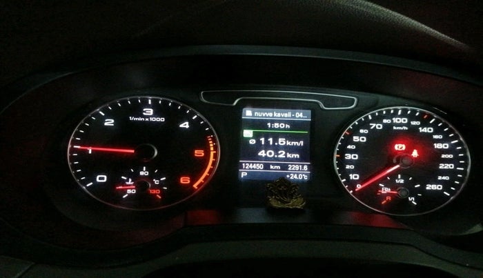 2013 Audi Q3 2.0 TDI QUATTRO, Diesel, Automatic, 1,24,450 km, interior