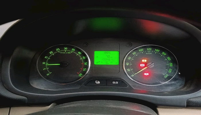 2011 Skoda Fabia ELEGANCE 1.2 TDI, Diesel, Manual, 1,33,461 km, interior