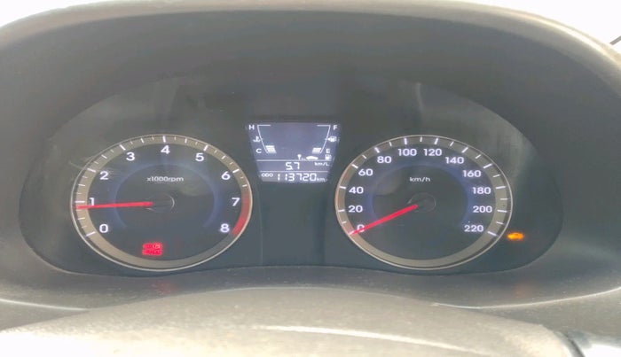 2016 Hyundai Verna 1.4 VTVT, Petrol, Manual, 1,13,720 km, interior