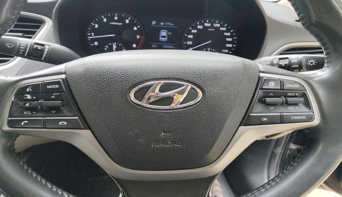 2018 Hyundai Verna 1.6 VTVT SX (O) AT, Petrol, Automatic, 1,38,942 km, interior