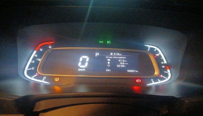 2022 KIA SONET GTX PLUS 1.5 AT, Diesel, Automatic, 56,687 km, interior
