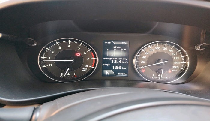 2022 Toyota Glanza G AMT, Petrol, Automatic, 22,355 km, interior