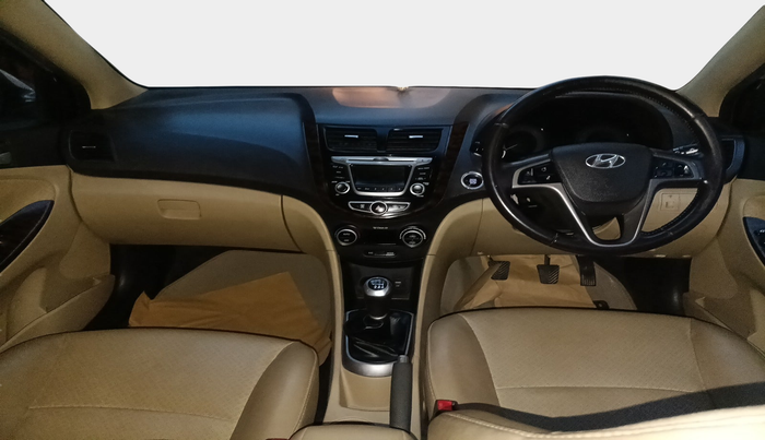 2015 Hyundai Verna FLUIDIC 1.6 CRDI S 4S, Diesel, Manual, 43,519 km, interior
