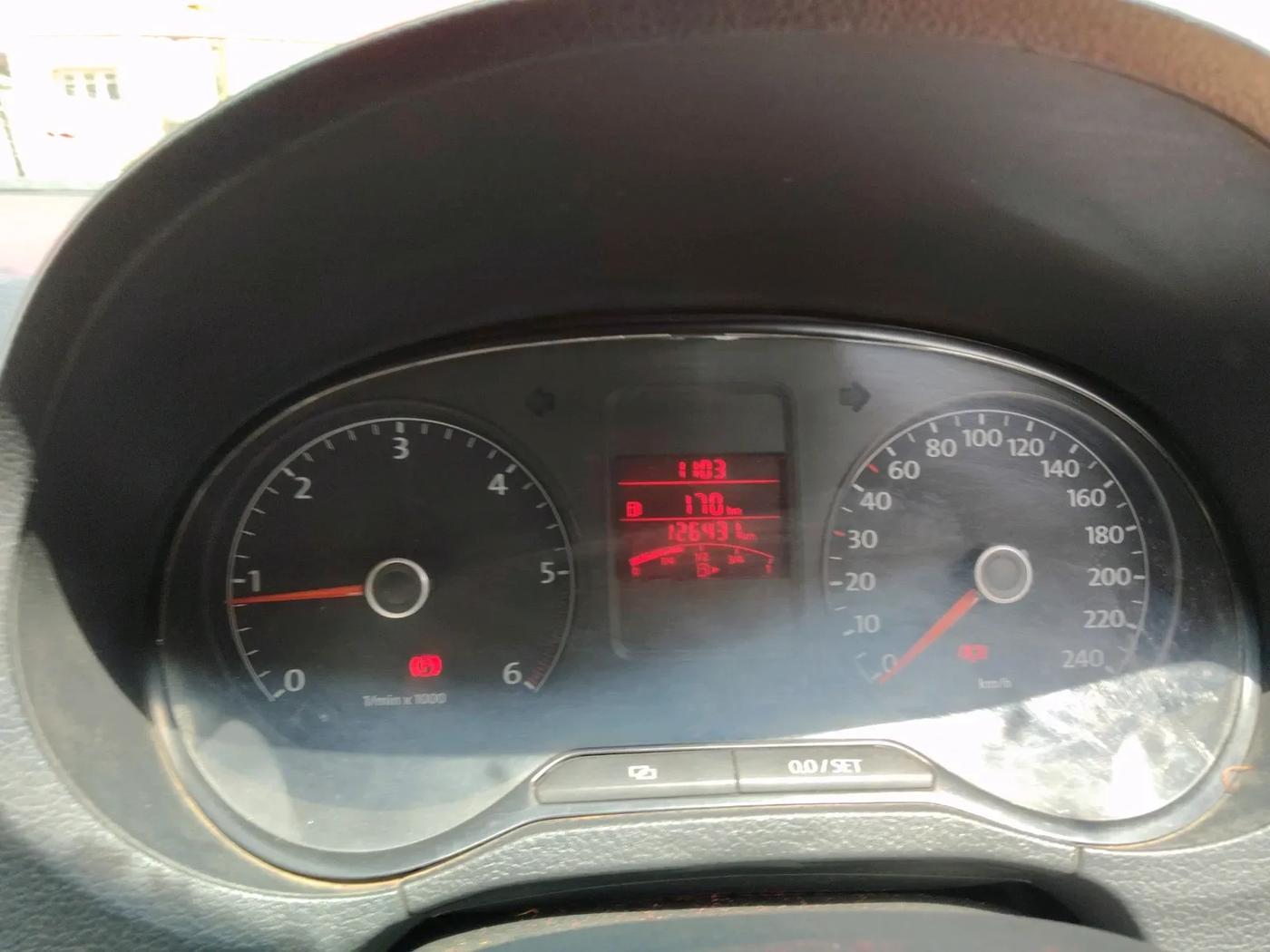 2014 Volkswagen Cross Polo HIGHLINE TDI, Diesel, Manual, 1,26,431 km, interior