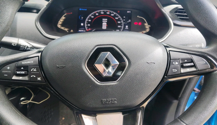 2023 Renault Kiger RXZ AMT, Petrol, Automatic, 20,274 km, interior