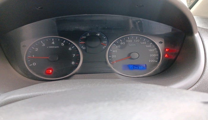 2012 Hyundai i20 SPORTZ 1.2, Petrol, Manual, 1,07,438 km, interior