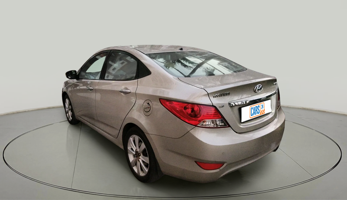 2011 Hyundai Verna FLUIDIC 1.6 VTVT SX AT, Petrol, Automatic, 89,321 km, exterior