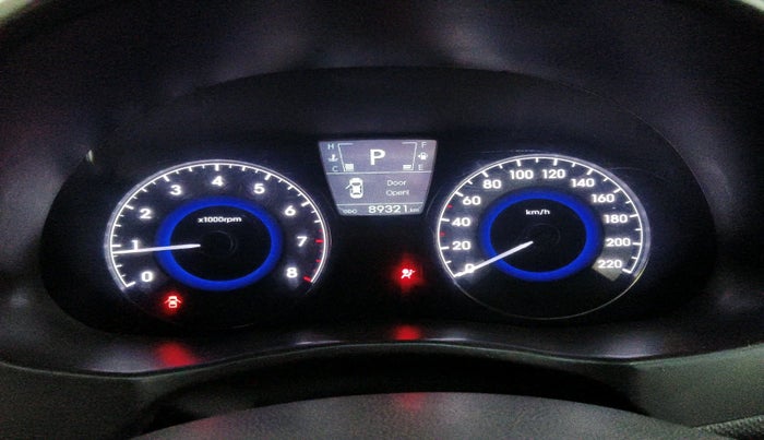 2011 Hyundai Verna FLUIDIC 1.6 VTVT SX AT, Petrol, Automatic, 89,321 km, interior