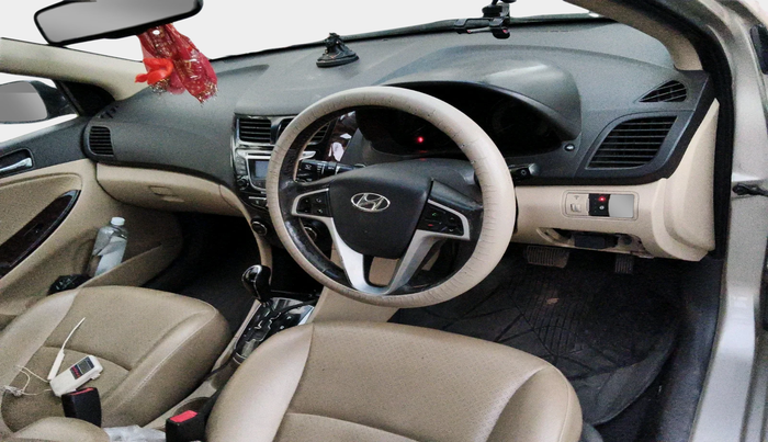 2011 Hyundai Verna FLUIDIC 1.6 VTVT SX AT, Petrol, Automatic, 89,321 km, interior