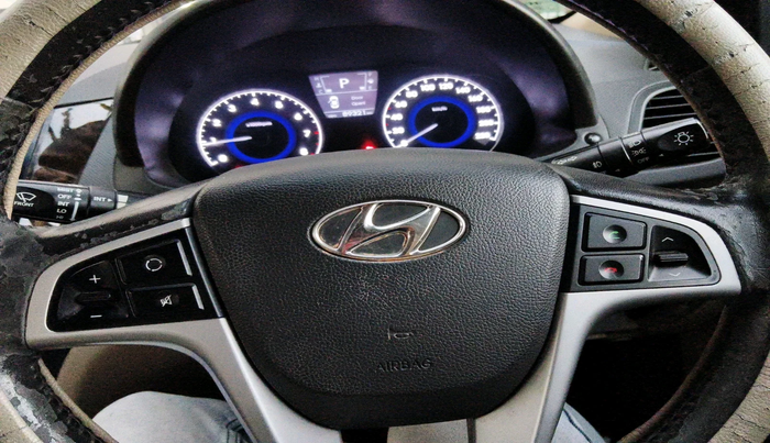 2011 Hyundai Verna FLUIDIC 1.6 VTVT SX AT, Petrol, Automatic, 89,321 km, interior